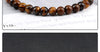 Braided Stone Bead Bracelet with Multiple Bead Sizes - Image 44