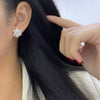 Snowflake Stud Earrings Full Cubic Zircon Bling Bling Women Ear Accessories Christmas Gift Jewelry - Image 6