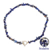 Healing Bohemian Gem Gravel Natural Semi-precious Stone Necklace Women's  Necklace Jewelry Collares Para Mujer Female