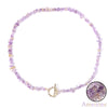 Healing Bohemian Gem Gravel Natural Semi-precious Stone Necklace Women's  Necklace Jewelry Collares Para Mujer Female