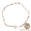 Healing Bohemian Gem Gravel Natural Semi-precious Stone Necklace Women's  Necklace Jewelry Collares Para Mujer Female