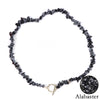 Healing Bohemian Gem Gravel Natural Semi-precious Stone Necklace Women's  Necklace Jewelry Collares Para Mujer Female