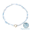 Healing Bohemian Gem Gravel Natural Semi-precious Stone Necklace Women's  Necklace Jewelry Collares Para Mujer Female
