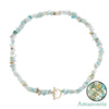 Healing Bohemian Gem Gravel Natural Semi-precious Stone Necklace Women's  Necklace Jewelry Collares Para Mujer Female