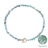 Healing Bohemian Gem Gravel Natural Semi-precious Stone Necklace Women's  Necklace Jewelry Collares Para Mujer Female