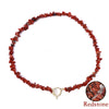 Healing Bohemian Gem Gravel Natural Semi-precious Stone Necklace Women's  Necklace Jewelry Collares Para Mujer Female