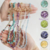 Healing Bohemian Gem Gravel Natural Semi-precious Stone Necklace Women's  Necklace Jewelry Collares Para Mujer Female