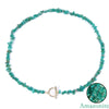 Healing Bohemian Gem Gravel Natural Semi-precious Stone Necklace Women's  Necklace Jewelry Collares Para Mujer Female