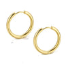 1 Pair Stainless Steel Hoop Earrings for Women Girl Gold Color Huggies Stud Simple Small Circle Helix Piercing Hoops Ear Jewelry - Image 8