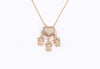 Family Pendant Necklace with Child Figure Combinations and Stone Accents - Image 37