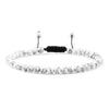 Adjustable 4 mm Beaded Stretch Bracelet in Multiple Color Styles - Image 10
