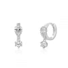Crmya Gold Silver Filled Hoop Earrings For Women Opal Zircon Earring Hoops Mini Earings Ear Jewelry - Image 26