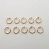 Stainless Steel Retractable Clip On Earrings Non Piercing Fake Hoop Earrings for Women Girls Without Ear Holes Clip Cuffs - Image 8