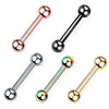 Stainless Steel Cartilage Barbell Earrings in Multiple Finishes - Image 6