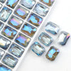 10Pcs Rectangular Beads 13x18mm Long Square Glass Bead Stone Faceted Crystal Jewelry Necklace Pendant Accessories - Image 18