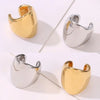 Half-Circle Clip-On Ear Cuff with Gold-Tone or Silver-Tone Finish - Image 13