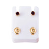 2pcs Gold Plated Steel Earring Studs for Ear Piercing Gun Birthstone CZ Ear Stud Earrings Studs Tragus Cartilage Body Jewelry - Image 8