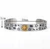 Viking Style Titanium Steel Bracelets Jewelry Pulseira Accessories Men Women Punk Rhombus Cuff Bangles for Boys Men - Image 28