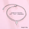 Stainless Steel Men's Anklet With Cross Charm,Double Chain,Gift For Boyfriend,Man's Ankles Bracelet,Christian Catholic Jewelry - Image 9