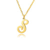 Dainty Initial Letter Necklaces For Women Gold Color Minimalist Stainless Steel Initial Necklace Wedding Jewelry Gift - Image 26