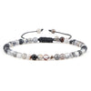 Adjustable 4 mm Beaded Stretch Bracelet in Multiple Color Styles - Image 42