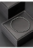 Modian Black Crystal or Ball Strand Bracelet for Women 925 Sterling Silver Simple Bracelet Fine Jewelry Gift 2020 New