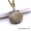 Heart Carved Flower Stripe Locket Pendant Necklace Women Vintage Ancient Brass Opening Photo Box Jewelry Romantic Gift - Image 33