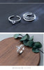 Modian Free Size Ring for Women Dazzling AAA Zircon Sterling Silver 925 Crown Ring Luxury Wedding Engagement Gift Fine Jewelry