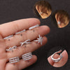 1Pc 10mm Fake Piercing Jewelry Adjustable Helix Cartilage Conch Cz Ear Cuff No Piercing Conch Cuff Earring - Image 2