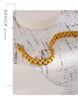 Stainless Steel Chain Bracelet Simple Plated Heavy Metal Texture Jewelry Men Party - Image 24