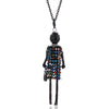 statement necklace pendant cute jewelry lady long necklace women flower charms pendant bohemian maxi accessory - Image 54