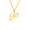 Dainty Initial Letter Necklaces For Women Gold Color Minimalist Stainless Steel Initial Necklace Wedding Jewelry Gift - Image 29