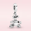 Herocross disney 925 Sterling Silver tinker bell celestial night charm bead Mouse fit pandora original Bracelet women jewelry