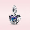 Herocross disney 925 Sterling Silver tinker bell celestial night charm bead Mouse fit pandora original Bracelet women jewelry