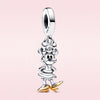Herocross disney 925 Sterling Silver tinker bell celestial night charm bead Mouse fit pandora original Bracelet women jewelry