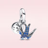 Herocross disney 925 Sterling Silver tinker bell celestial night charm bead Mouse fit pandora original Bracelet women jewelry