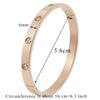 Beautiful Lovers Bracelets Woman Bracelets Stainless Steel Bangles and Bangles Cubic Zirconia Golden Woman Jewelry Gifts - Image 9