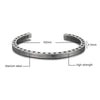 Viking Style Titanium Steel Bracelets Jewelry Pulseira Accessories Men Women Punk Rhombus Cuff Bangles for Boys Men - Image 7