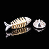 Brooch crystal jewelry Golden Dragon maple leaf bullet Brooch men's shirt Wedding Suit Lapel Badge Pin gift - Image 14