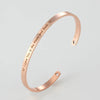 4mm Width Laser Engraved "I Love You To The Moon and Back " Personality Cuff Bangles Mantra Bracelets Men Women Gifts for Lovers - Image 9