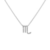 Crmya Cubic Zirconia Charm Chain Pendants 12 Zodiac Constellation Necklace Silver Gold Plated Jewelry For Womdn And Men - Image 30