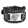 Totem Design Wide Leather Pirate Compass Bracelet Men's Bracelet Celtic Viking Jewelry Compass Bracelet Accessories Party Gifts - Image 11