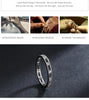 Modian Silver Rings Stackable Vintage Finger Rings for Women Wedding 925 Sterling Silver Fine Jewelry Platinum Plated