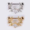 1pcs Steel Barbell With CZ Hoop Ear Tragus Cartilage Helix Earrings Ear Studs Ear Cuff Rook Woman Lobe Piercing Jewelry - Image 9