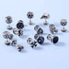 1Pair Punk Gothic Earrings Steel Retro Ear Studs Tragus Helix Cartilage Lobe Women Man Body Piercing Jewelry - Image 5