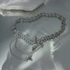 Kpop Irregular Star Chain Necklaces Y2K Zircon Crystal Beads Tassel Necklace Aesthetic Star Heart Choker Necklaces Jewelry Gift - Image 4