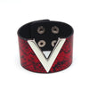 Europe Crack Leather Bracelet For Women All-Match V Word Wide Punk Style Soft Jewellery Cool - Image 12