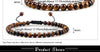 Braided Stone Bead Bracelet with Multiple Bead Sizes - Image 37