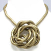 Flexible Twisted Iron Necklace in Multiple Colors - Image 9