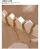 Thick Stainless Steel Chain Cuff Bracelet in Gold-Tone or Mixed-Metal Finish - Image 17